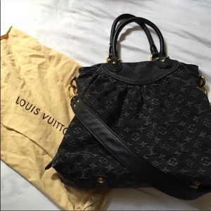 Louis Vuitton Black Monogram Shoulder Bag